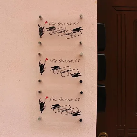 Via Cavour 19, Del Conte アパート *